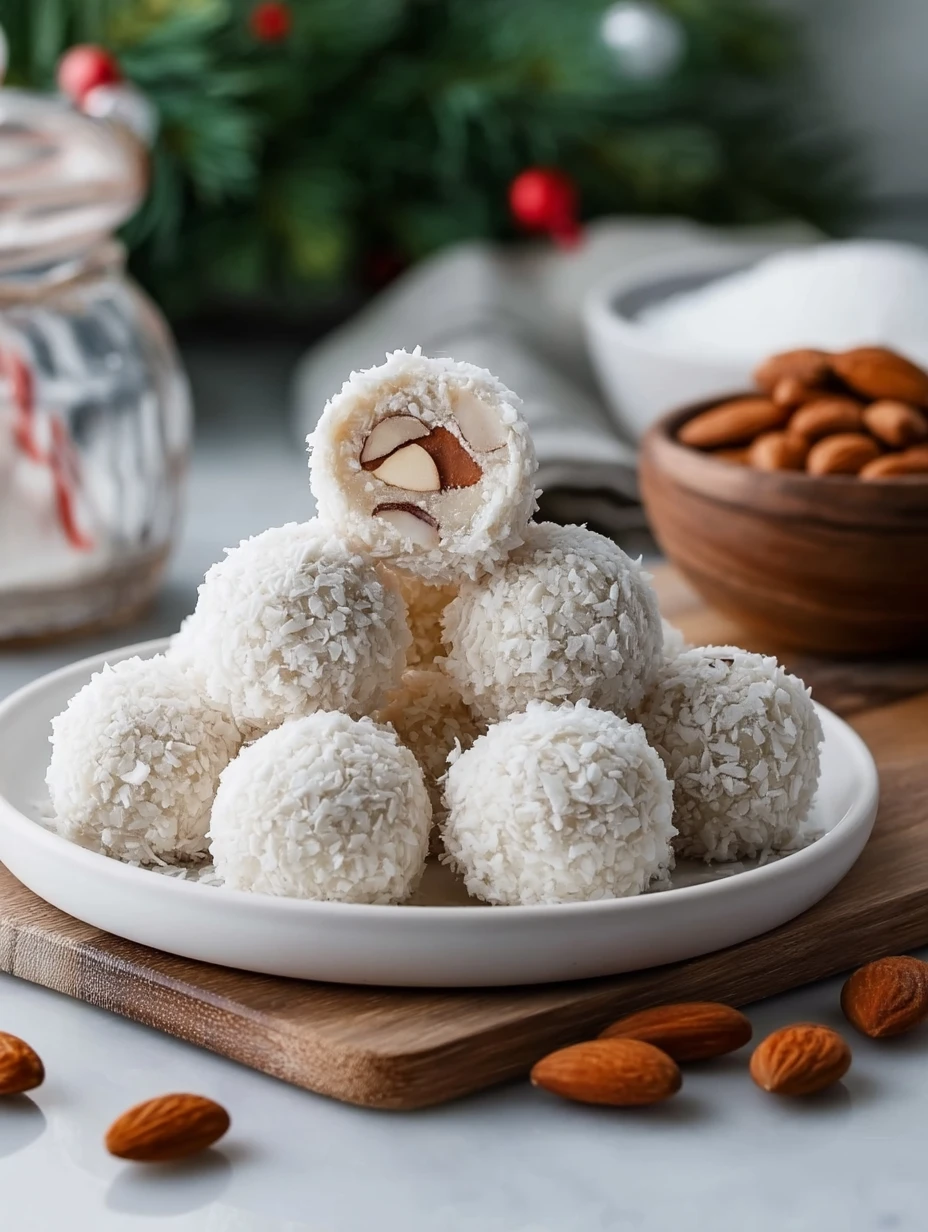 Coconut Almond Truffles