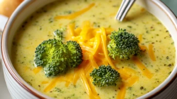 Comforting Copycat Panera Broccoli Cheddar Soup