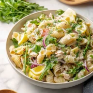 Creamy Lemon Pasta Salad