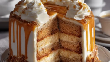 Decadent Caramel Cake