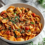 Easy Marry Me Ground Beef Pasta