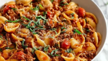 Easy Marry Me Ground Beef Pasta