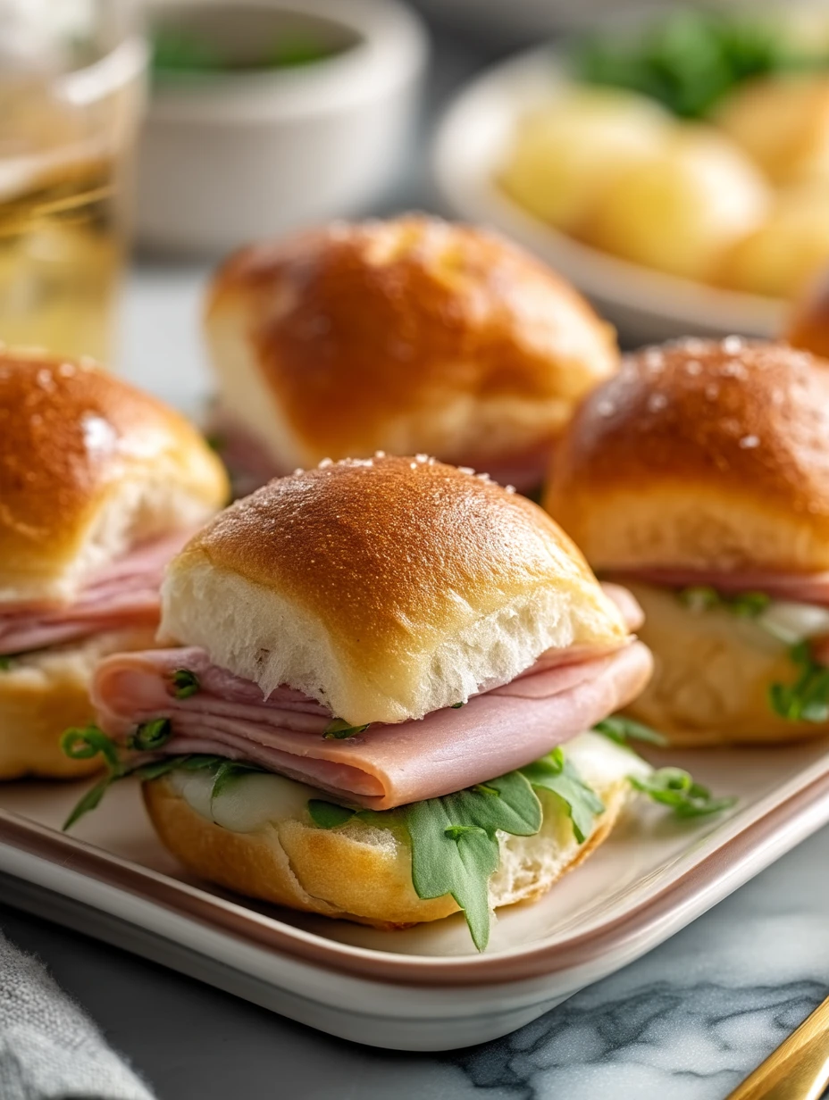 Hawaiian Roll Sliders