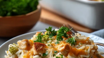 Healthy Chicken and Rice Casserole