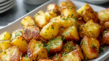 Homemade Buttery Roasted Potatoes