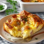Homemade Egg And Cheese Strata