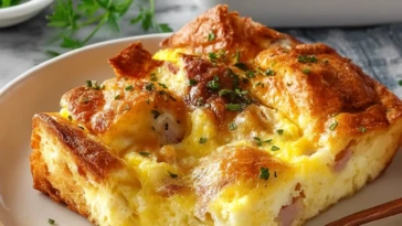 Homemade Egg And Cheese Strata