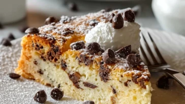 Italian Chocolate Chip Ricotta Cake