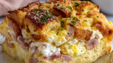 Monte Cristo Breakfast Casserole