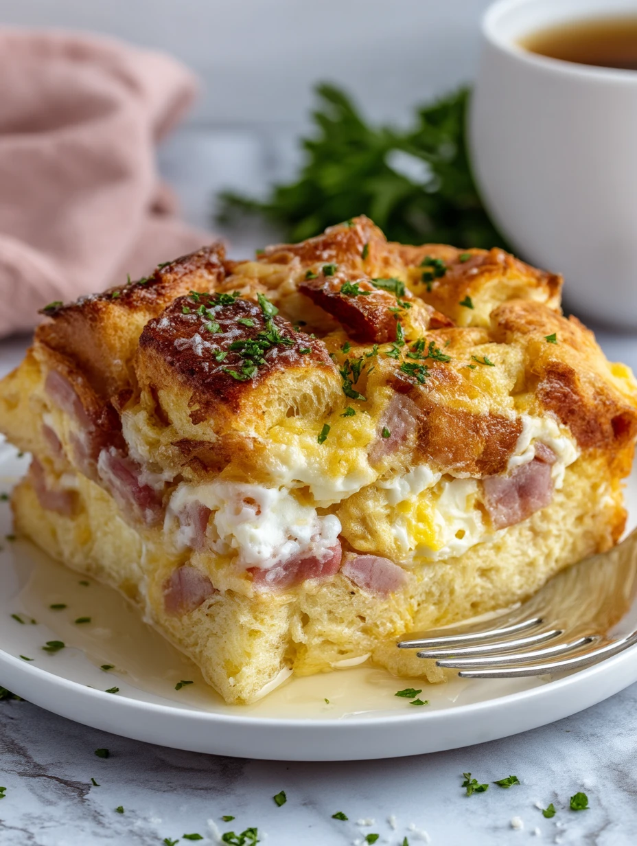 Monte Cristo Breakfast Casserole