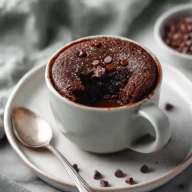 Simple Brownie In A Mug