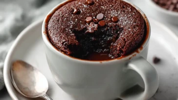 Simple Brownie In A Mug