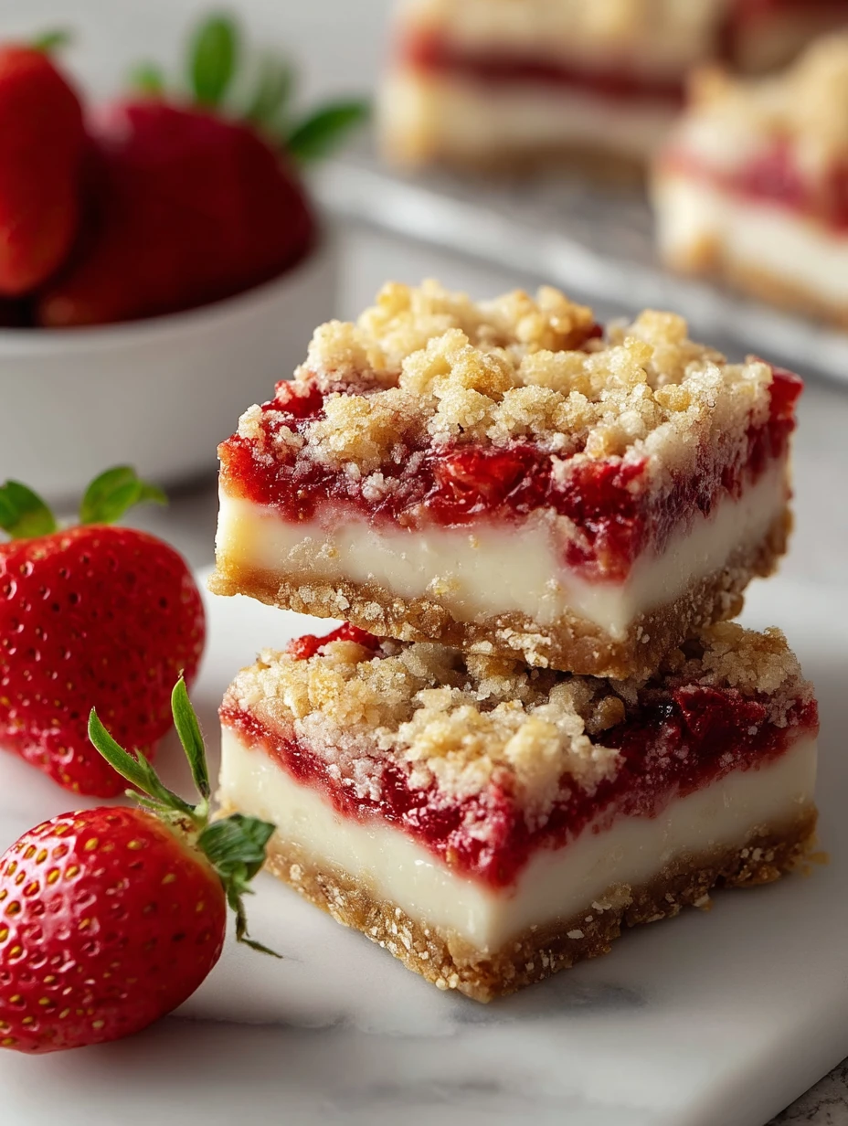 Strawberry Crunch Bars