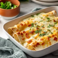 Tasty White Rotisserie Chicken Enchiladas