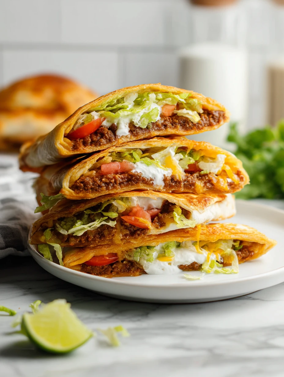 Homemade Crunch Wrap Supreme