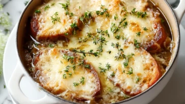 Homemade French Onion Soup