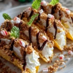 Christmas Cheesecake Tacos