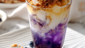 Blueberry Muffin Dirty Soda