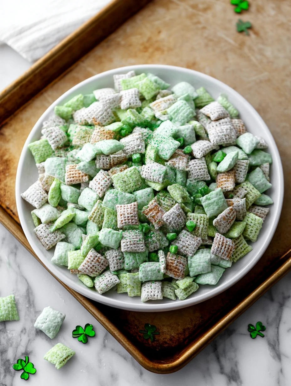 Saint Patrick's Day Puppy Chow