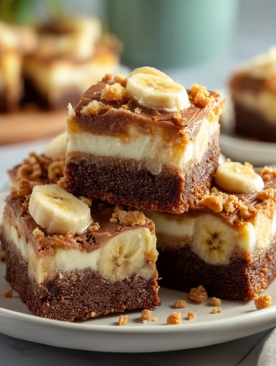 Banana Pudding Brownies
