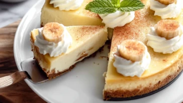 Special Banana Pudding Cheesecake Dessert