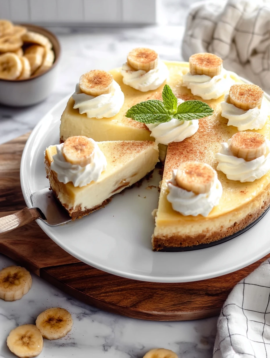 Special Banana Pudding Cheesecake Dessert