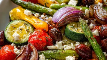 One Pan Greek Vegetables