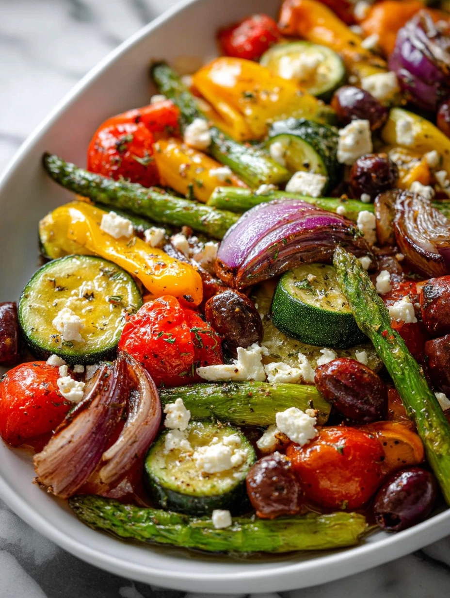One Pan Greek Vegetables