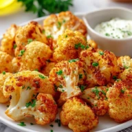 Air Fryer Roasted Cauliflower