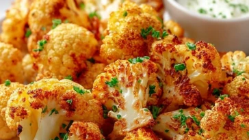 Air Fryer Roasted Cauliflower