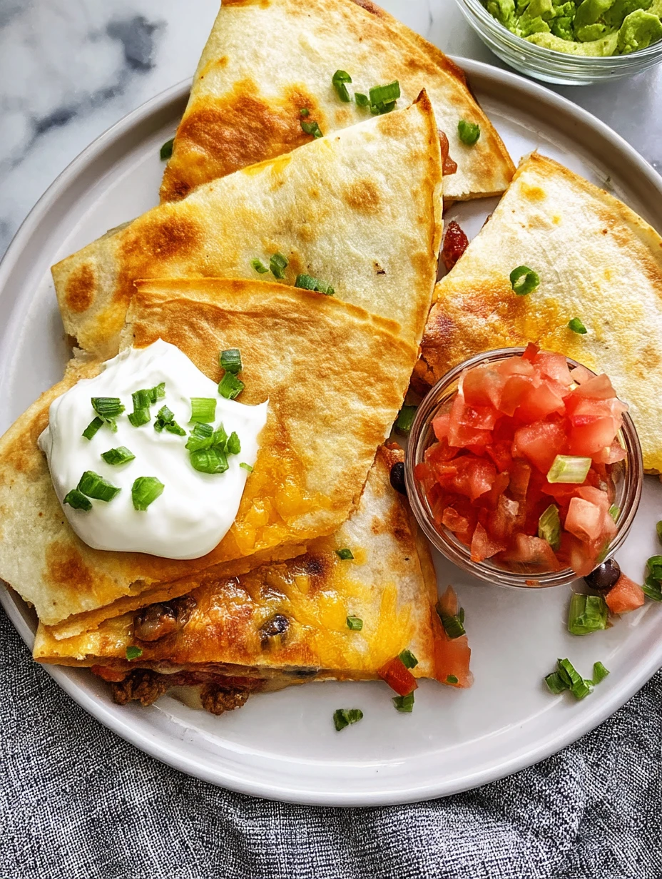 Sheet Pan Tex-Mex Quesadillas