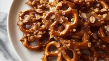 Butter Toffee Pretzels