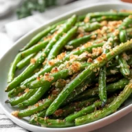 Parmesan Roasted Green Beans