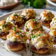 Olive Garden Stuffed Mushrooms