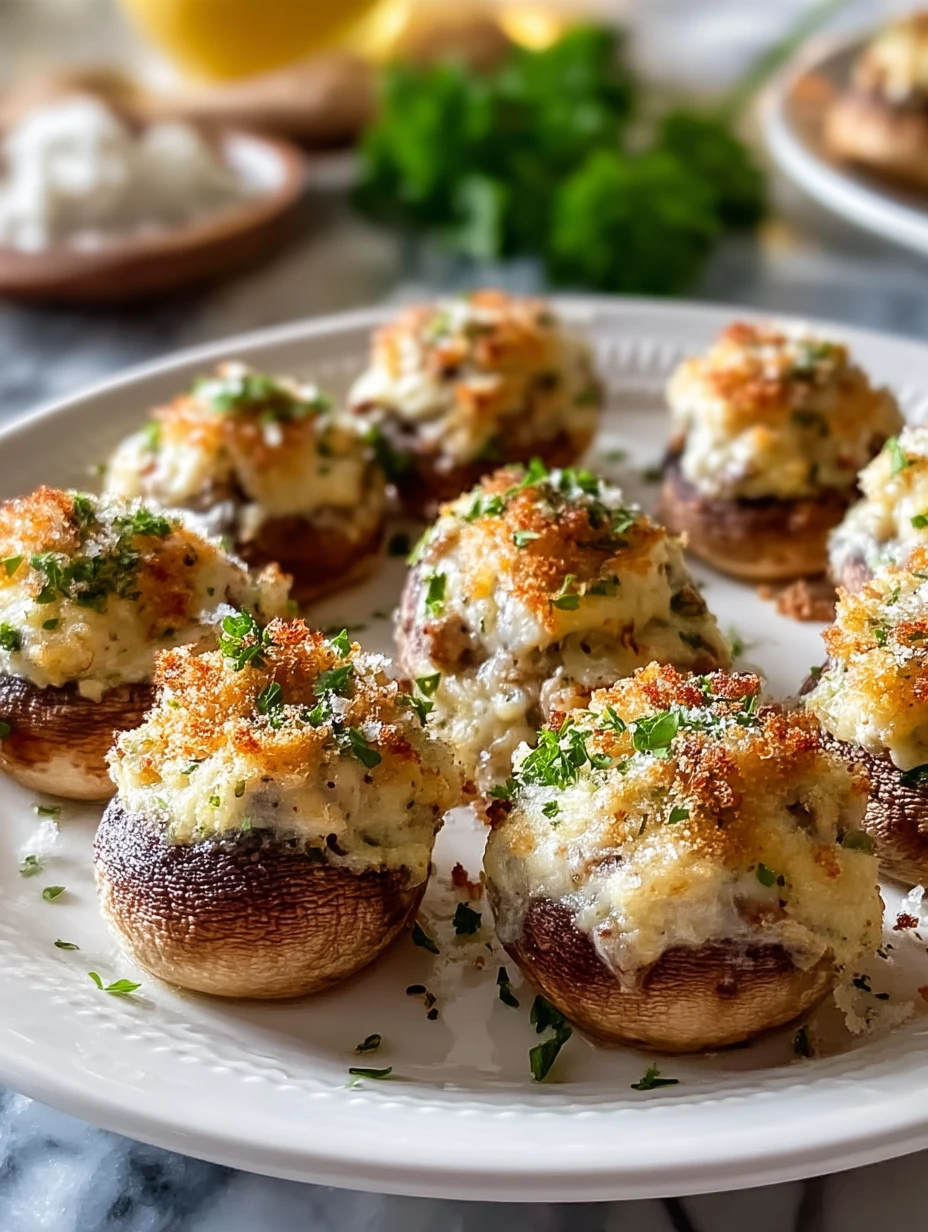 Olive Garden Stuffed Mushrooms