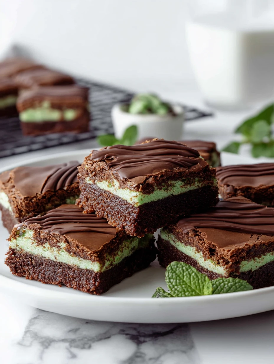 Mint Brownies