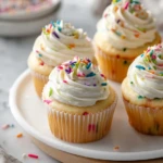 Simple Funfetti-Style Cupcakes