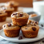 Flourless Peanut Butter Muffins
