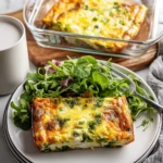 Healthy Cottage Cheese Egg Bake