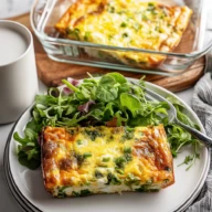 Healthy Cottage Cheese Egg Bake
