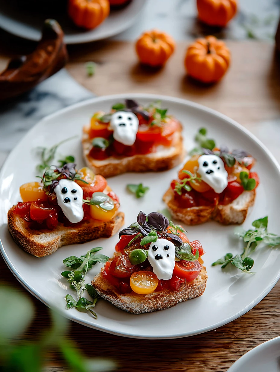 Spooky BOO-schetta