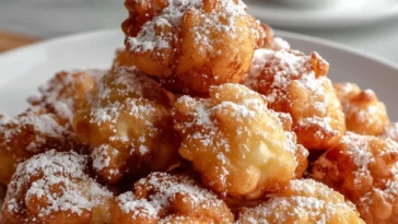Air Fryer Funnel Cake Bites