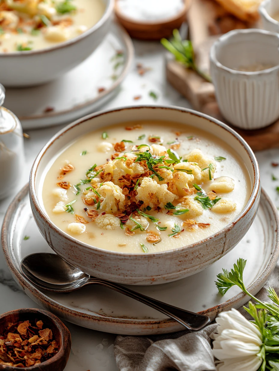 Delicious Cauliflower Soups