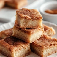 Easy Cinnamon Sugar Blondies