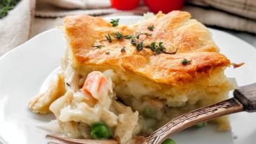 Cheater Chicken Pot Pie Casserole