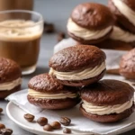 Chocolate Coffee Whoopie Pies