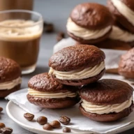 Chocolate Coffee Whoopie Pies