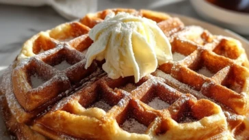 Cinnamon Brown Sugar Waffles