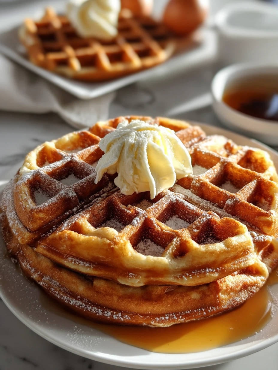 Cinnamon Brown Sugar Waffles