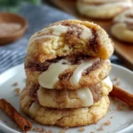 Cinnamon Roll Cheesecake Cookies